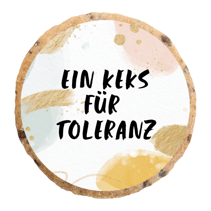 "Ein Keks für Toleranz" MotivKEKS