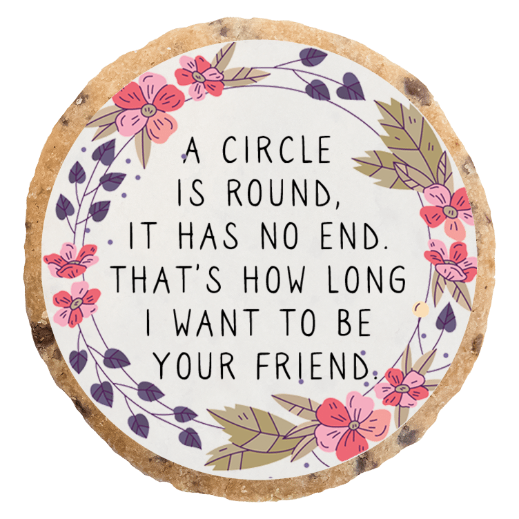 "A circle is round" MotivKEKS