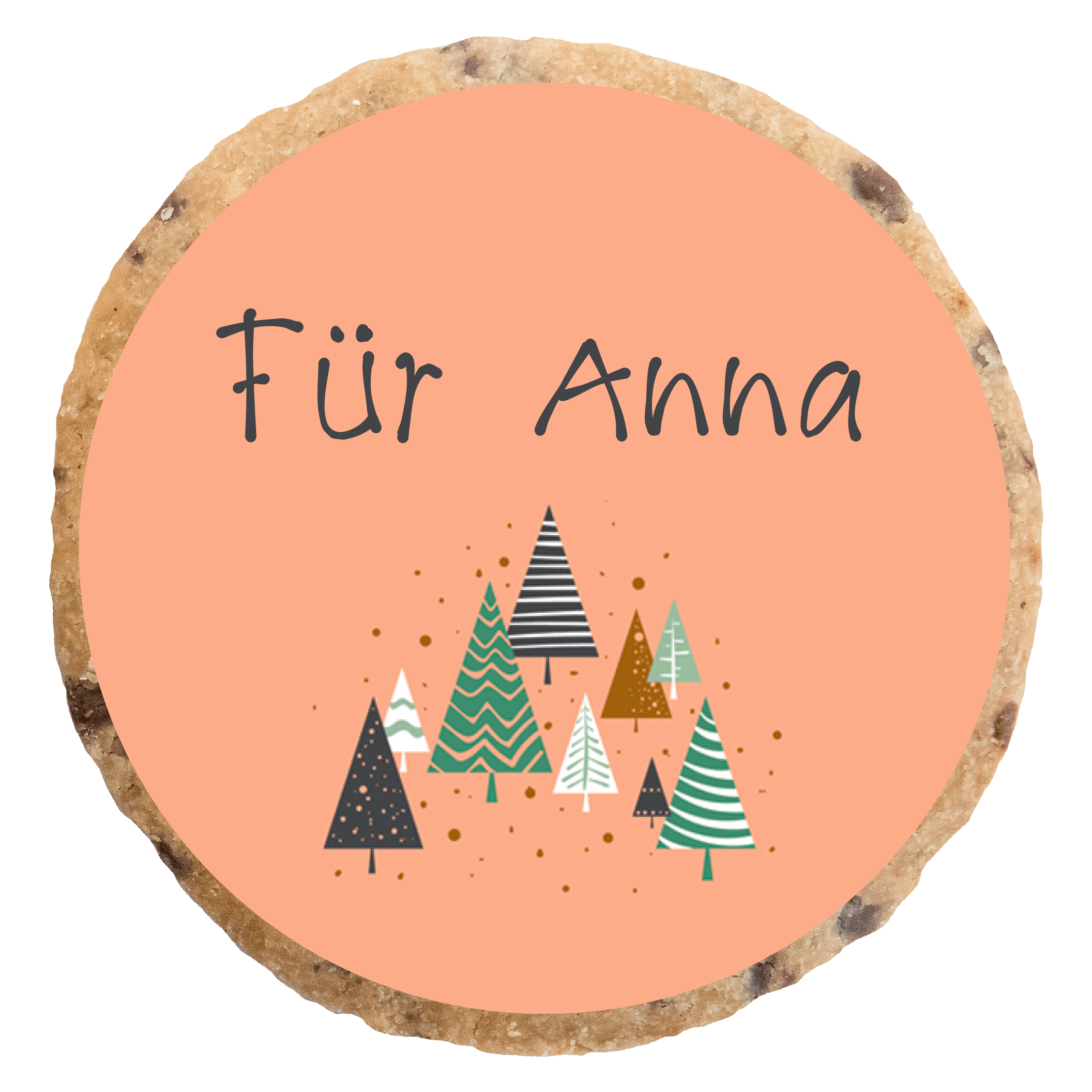 "Geschenkanhänger _Weihnachten 5_Name 1" MotivKEKS