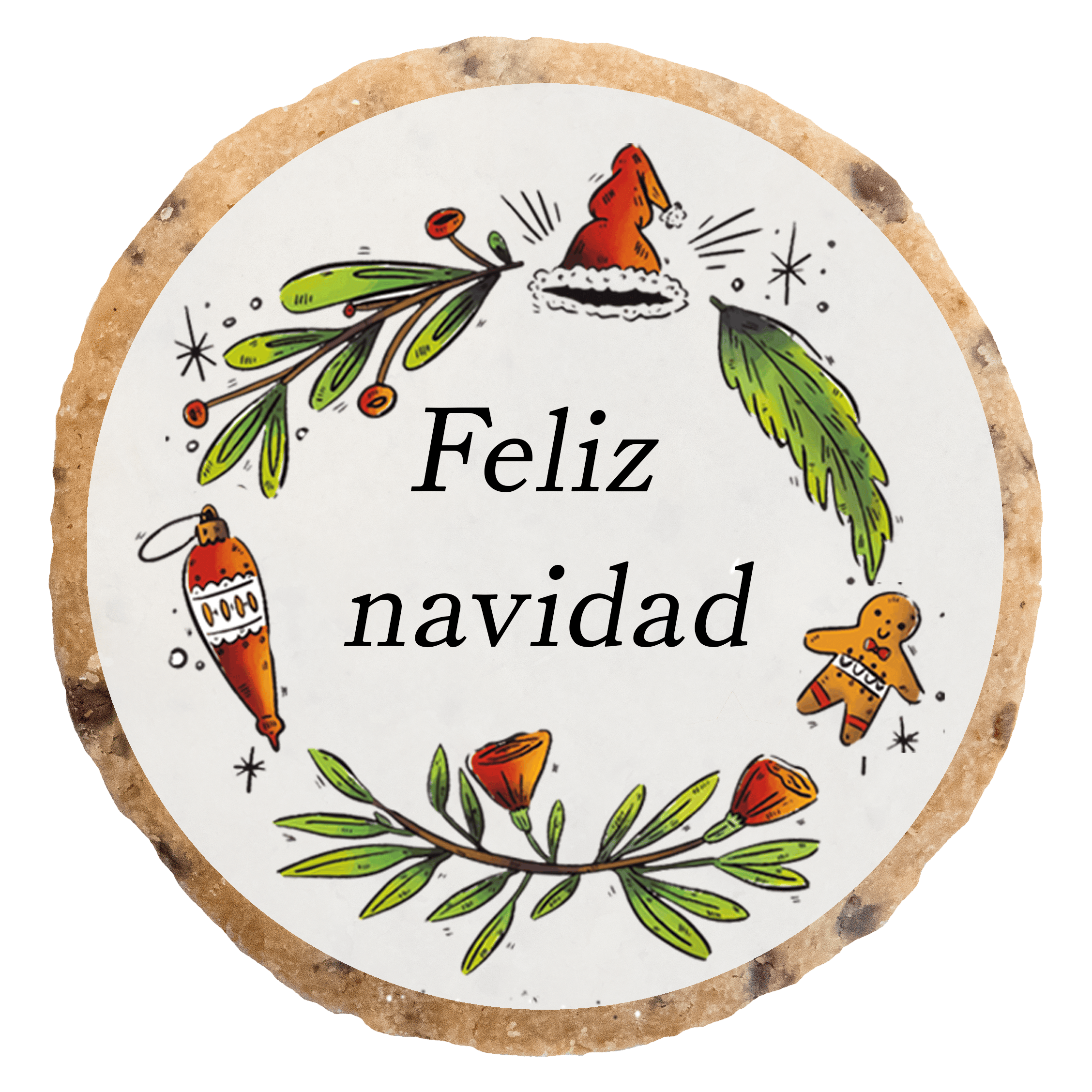 "Frohe Weihnachten Spanisch" MotivKEKS 