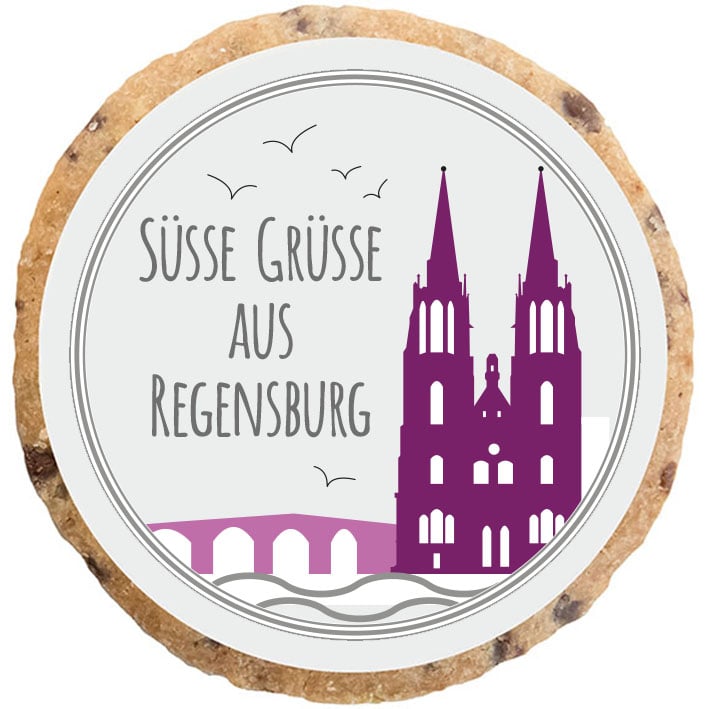"Süsse Grüsse aus Regensburg 2" MotivKEKS