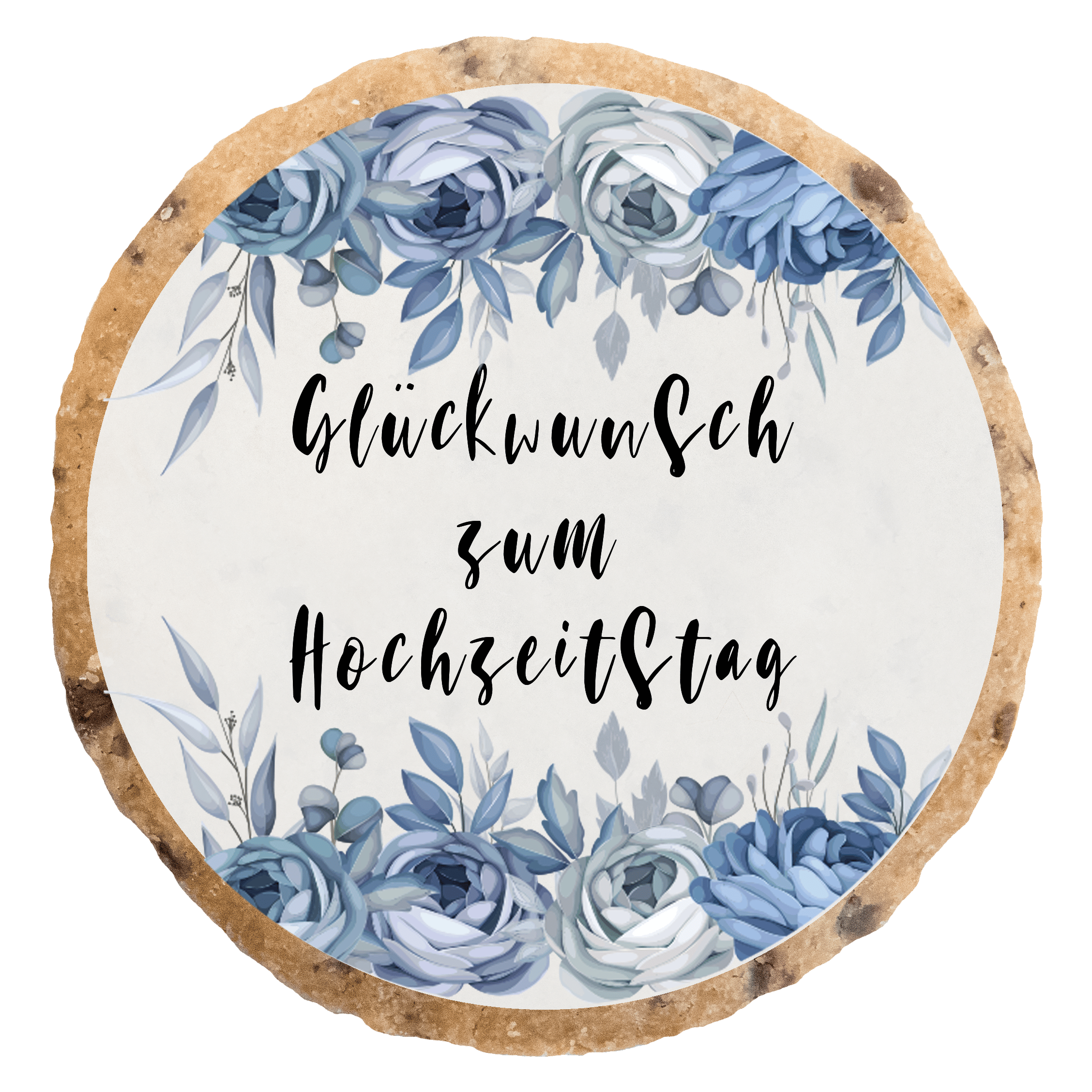 "Glückwunsch zum Hochzeitstag 3" MotivKEKS