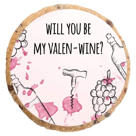 "Will you be my valen-wine" MotivKEKS