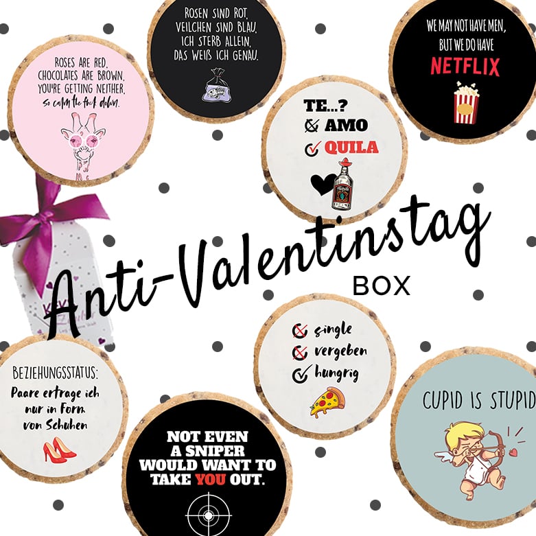 "Anti-Valentinstag" KEKSGeschenkset