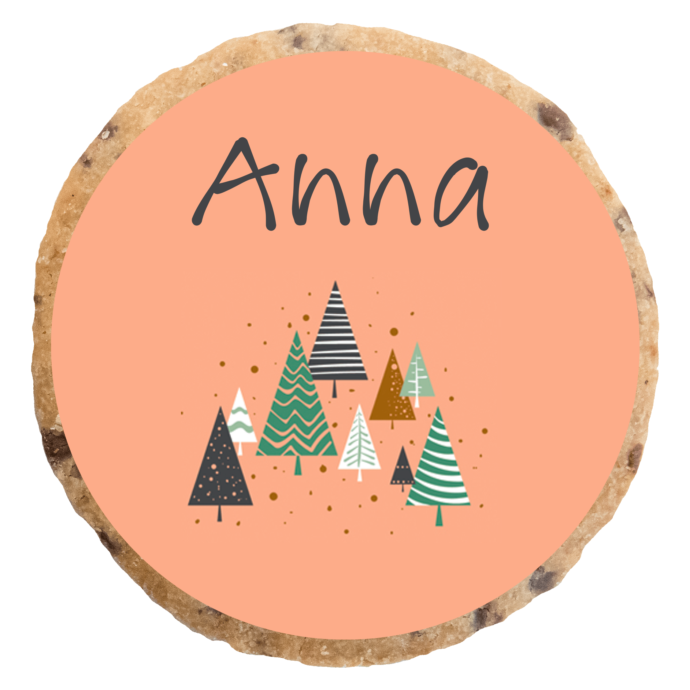 "Geschenkanhänger _Weihnachten 5_Name 3" MotivKEKS