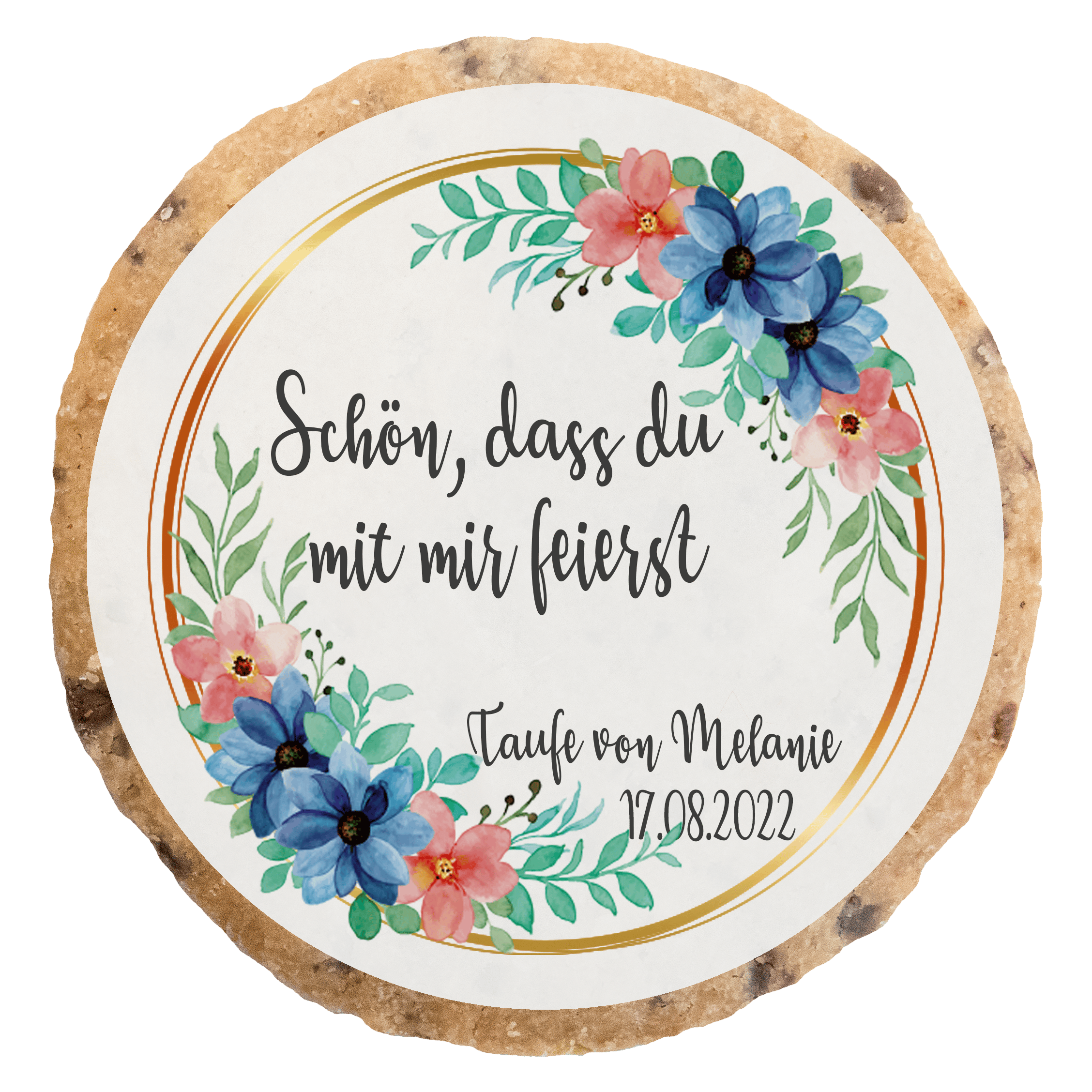 "Taufe 3_weiß" MotivKEKS