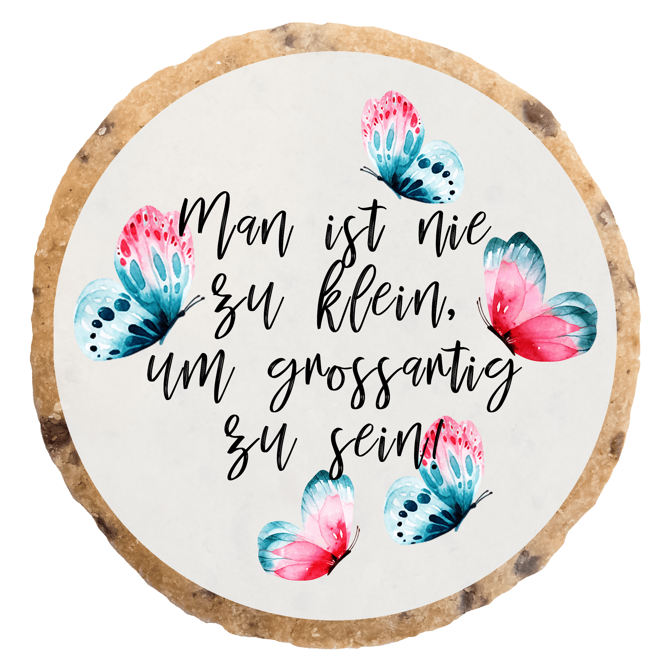 "Man ist nie zu klein" MotivKEKS