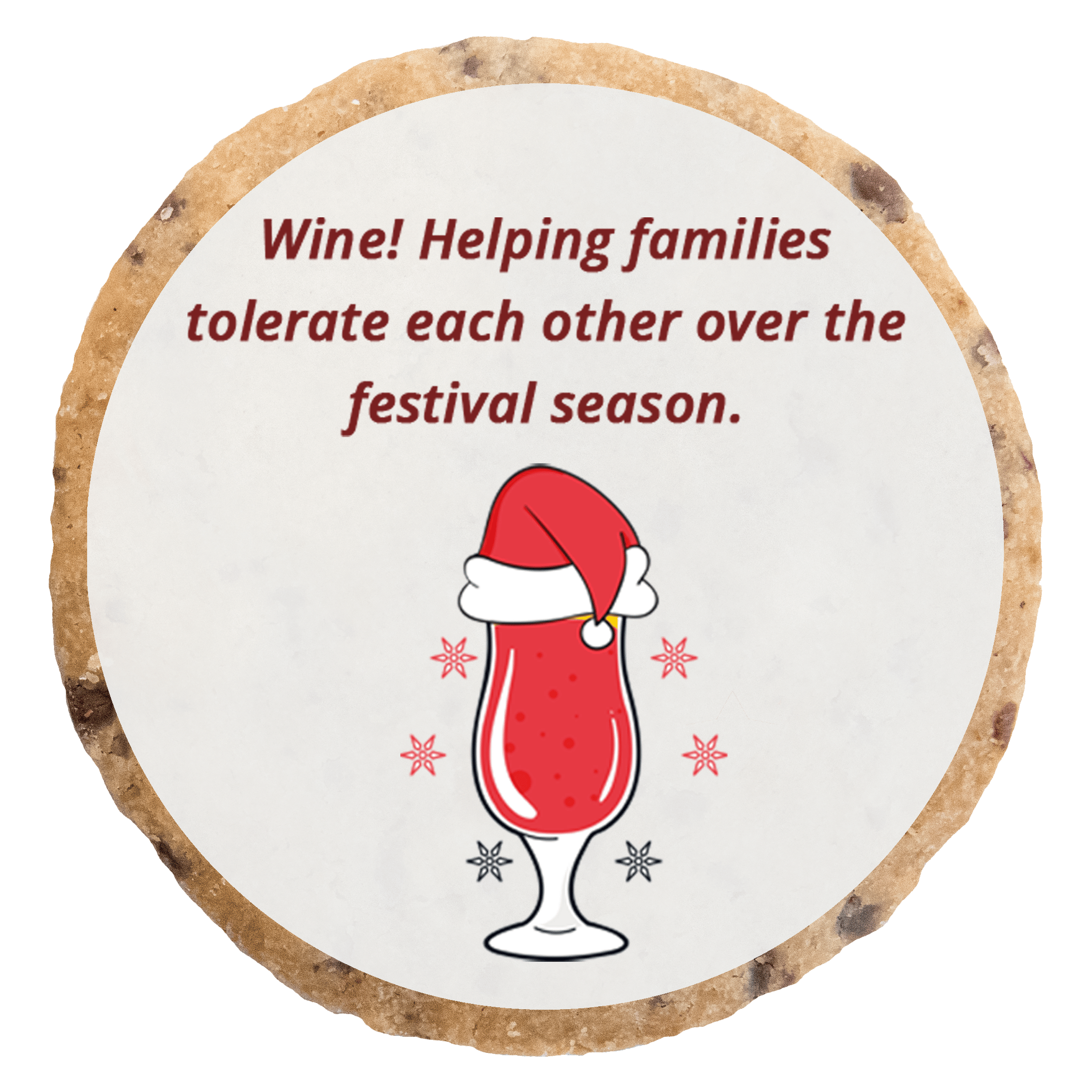 "Wine. Helping families" MotivKEKS