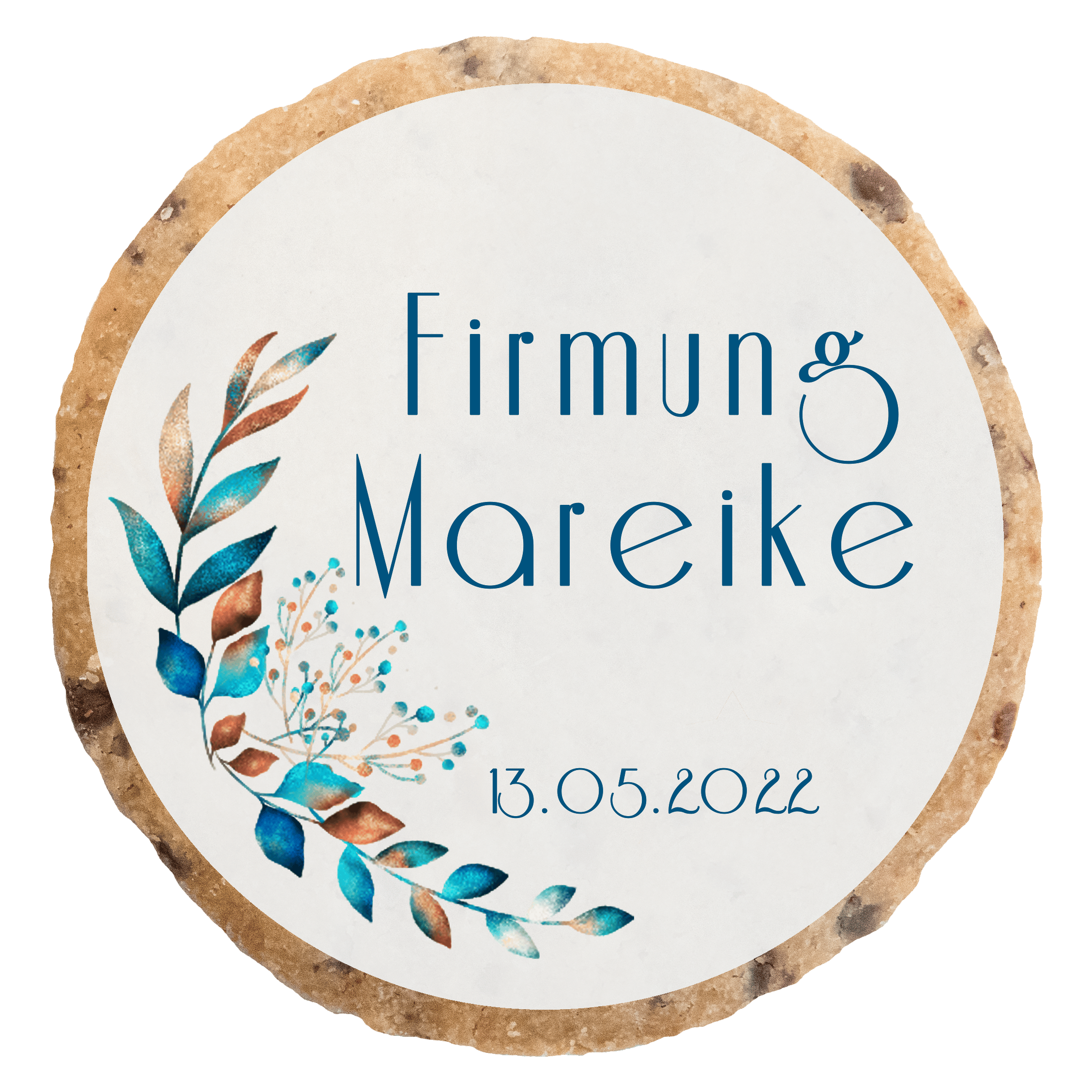 "Firmung 2_Blätter" MotivKEKS