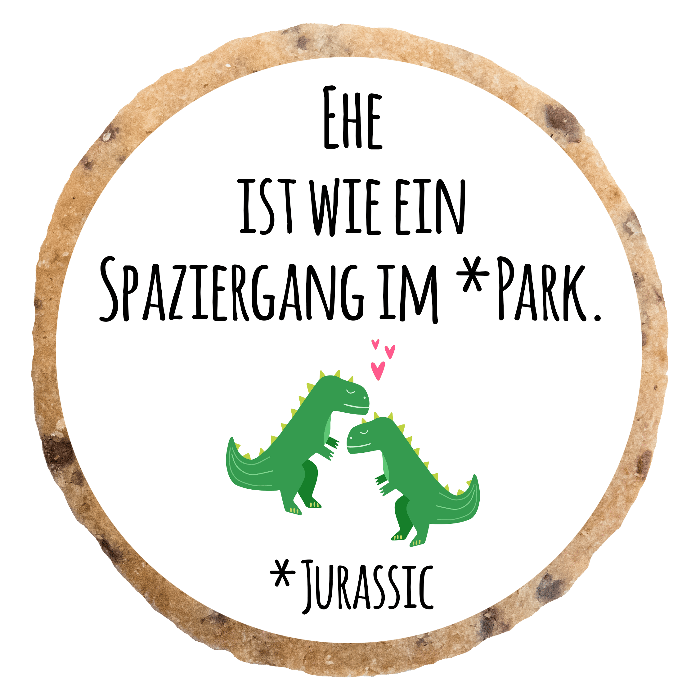 "Personalisierbares Hochzeits" KEKSGeschenkset 