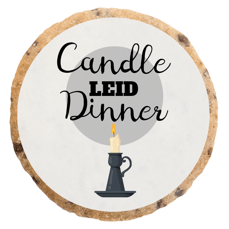 "Candle Leid Dinner" MotivKEKS