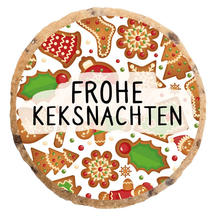 "Frohe Keksnachten" MotivKEKS