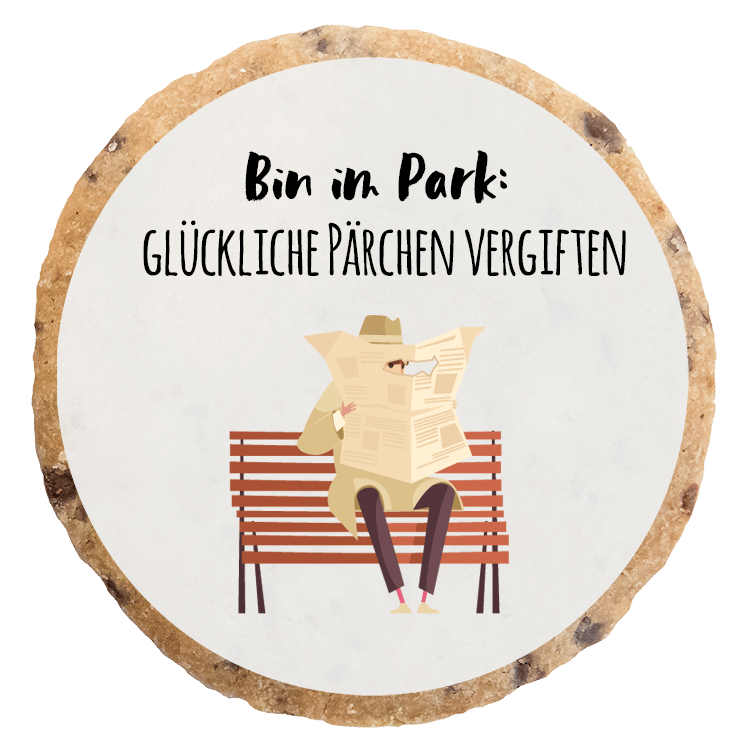 "Bin im Park" MotivKEKS