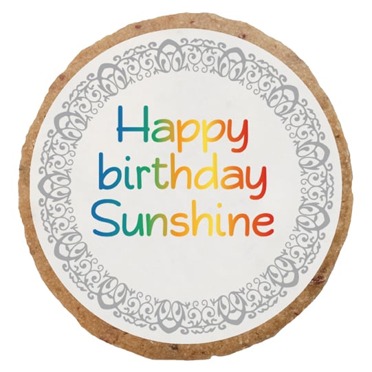 "Happy Birthday Sunshine" MotivKEKS