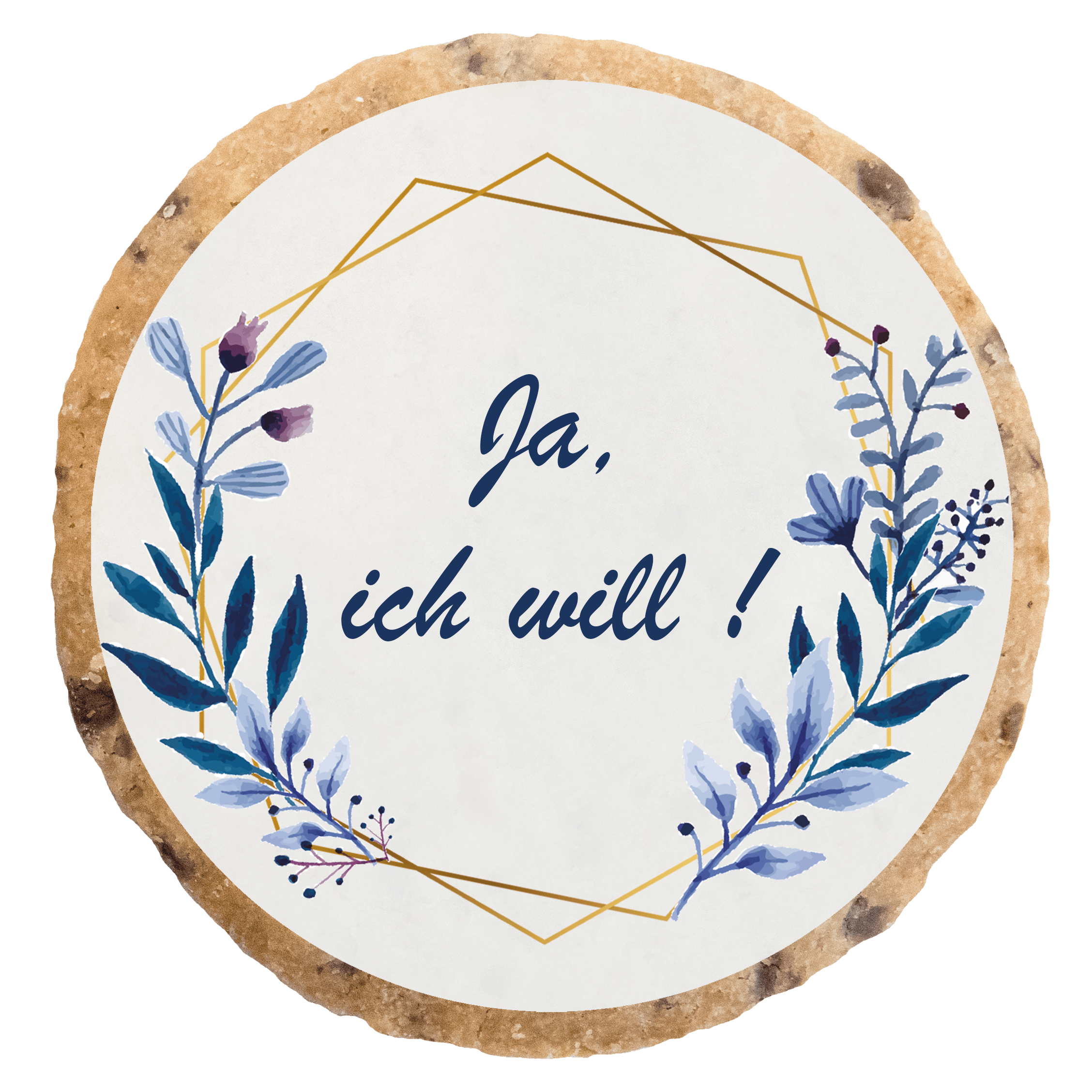 "Personalisierbares Hochzeits" KEKSGeschenkset 