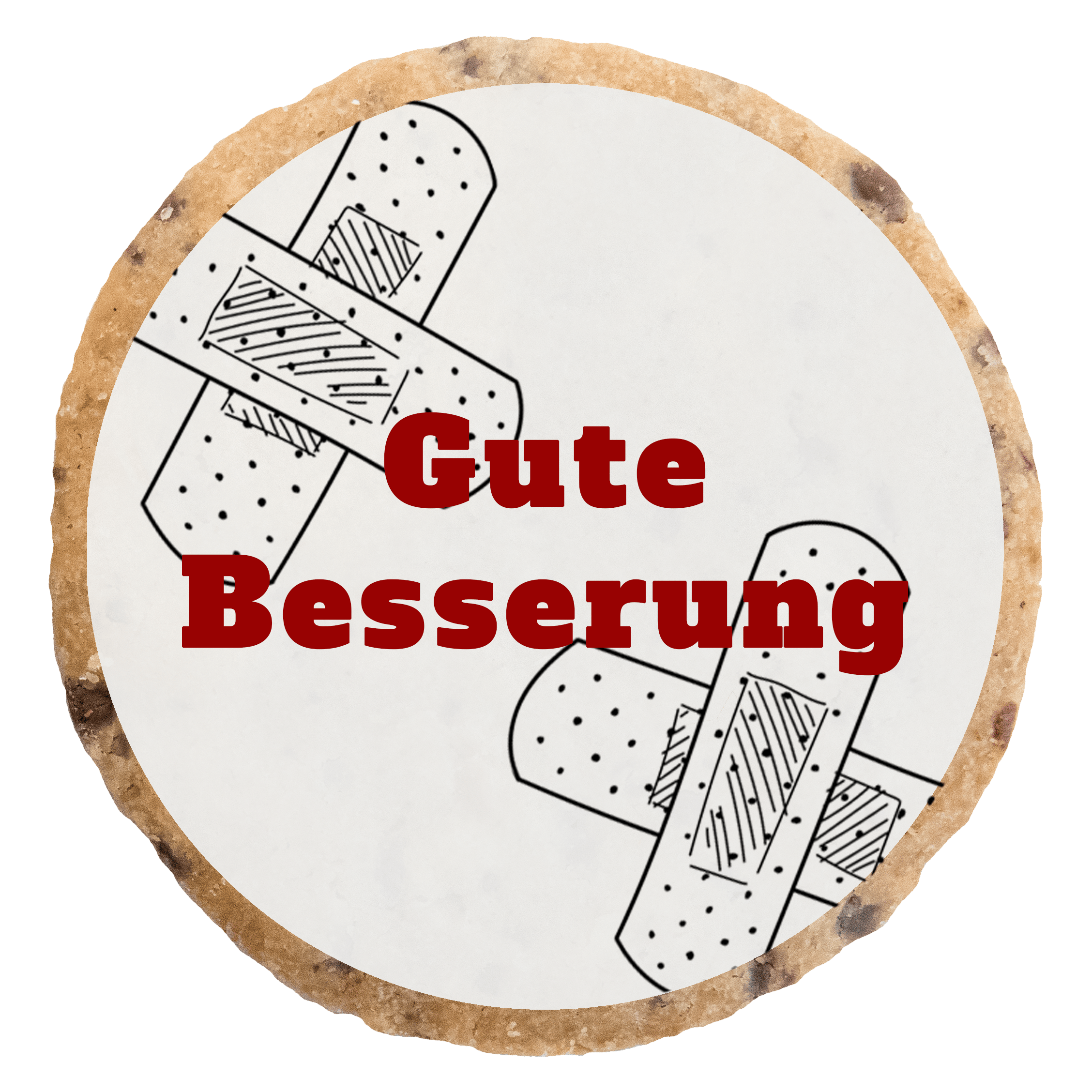 "Gute Besserung Box Verletzung" KEKSGeschenkset