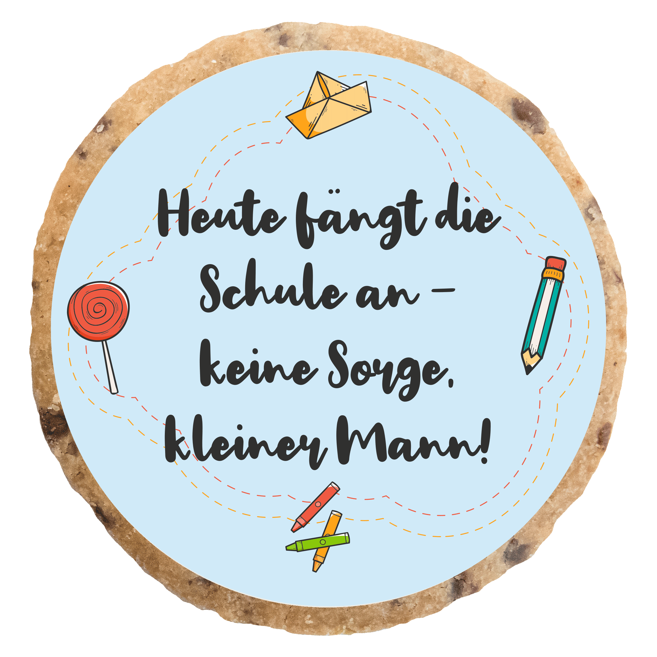 "Personalisierbares Einschulung Jungs" KEKSGeschenkset 