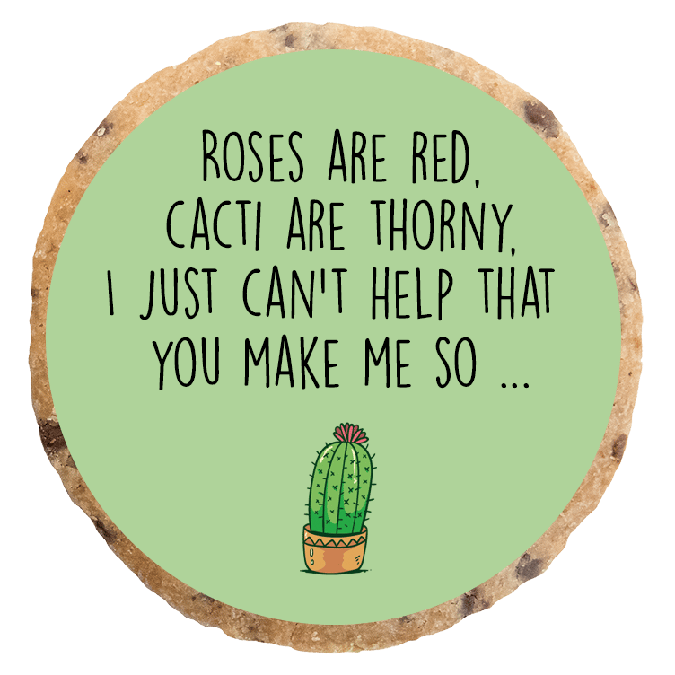 "Roses are red, cacti are thorny" MotivKEKS