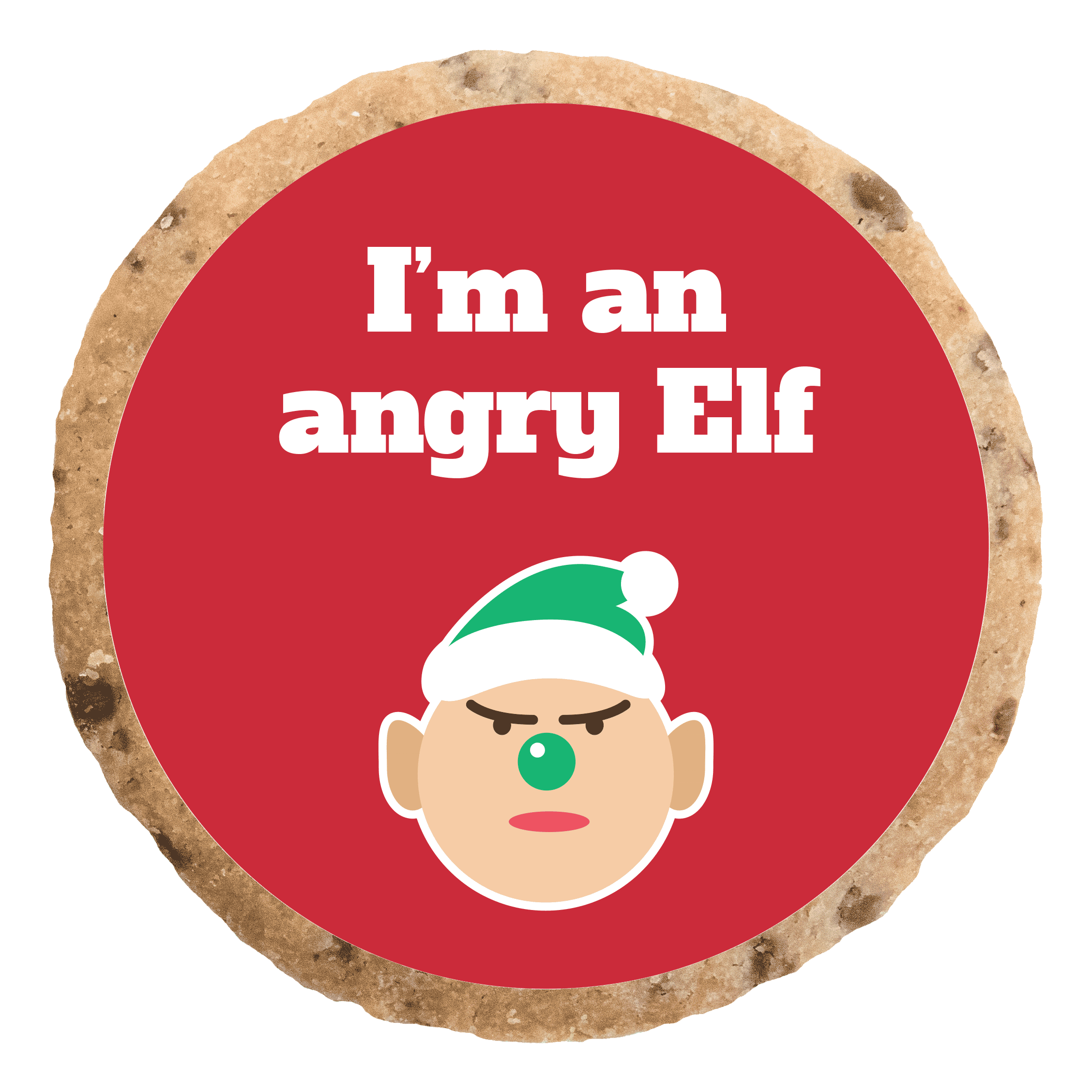 Angry Elf Elf Angry Elf Vinyl Sticker Default Title Paper House